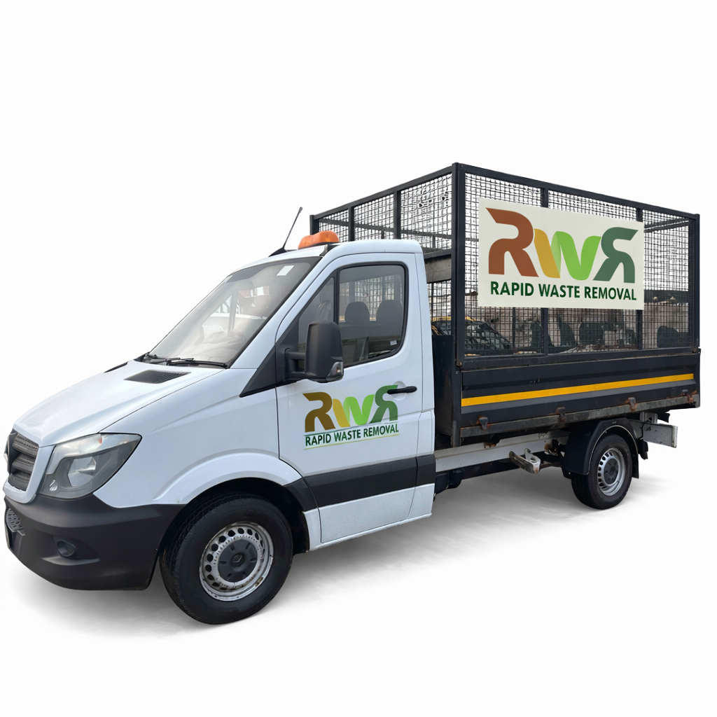 Rapid Waste Removal vehicle on local collection work